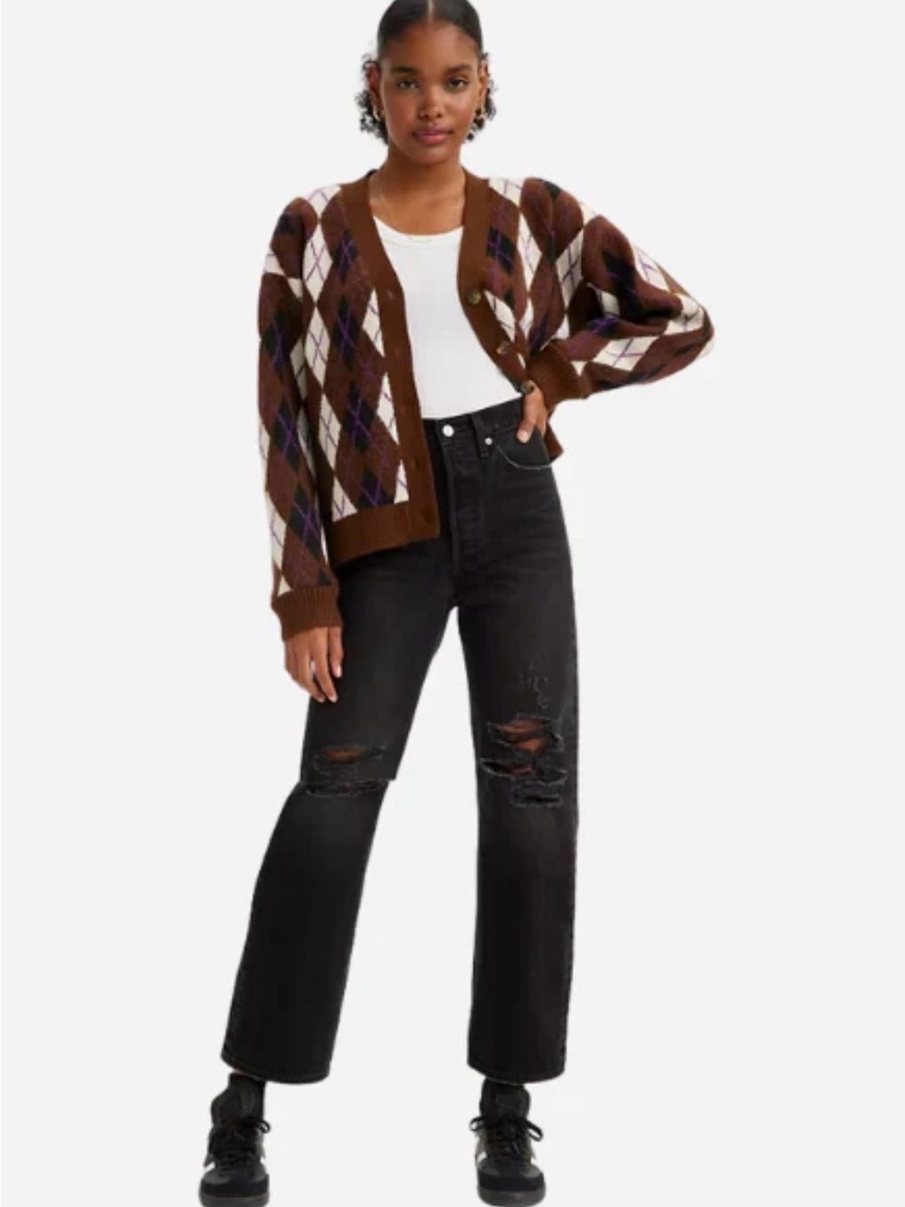 Levi’s Ribcage Straight Ankle Jeans